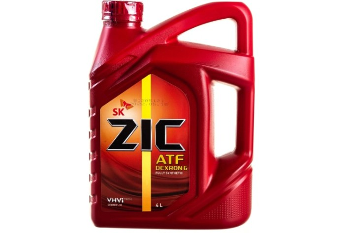 Масло трансмиссионное ZIC ATF DEXRON 6 4 л [162630]