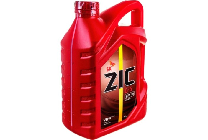 Масло трансмиссионное ZIC G-5 80W90 GL-5 4 л [162633]