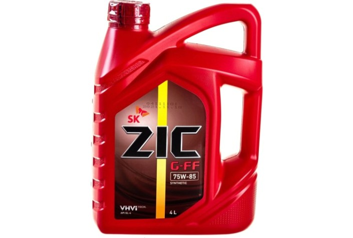 Масло трансмиссионное ZIC G-FF 75W85 GL-4 4 л [162626]