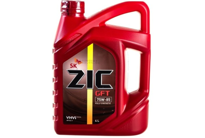 Масло трансмиссионное ZIC GFT 75W85 GL-4 4 л [162624]