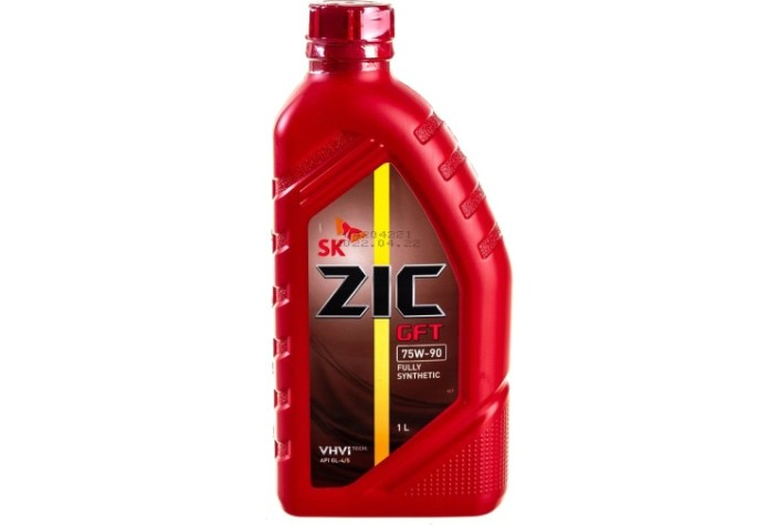 Масло трансмиссионное ZIC GFT 75W90 GL-4/5 1 л [132629]
