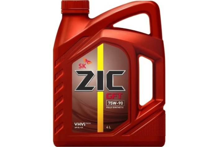 Масло трансмиссионное ZIC GFT 75W90 GL-4/5 4 л [162629]