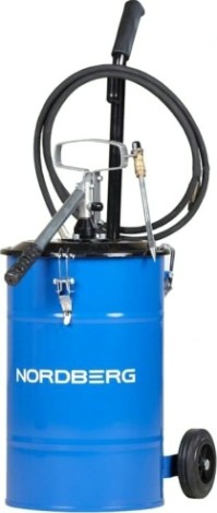 Маслораздаточная установка NORDBERG N5025 для густой смазки 25 л [ЦБ-00011973]