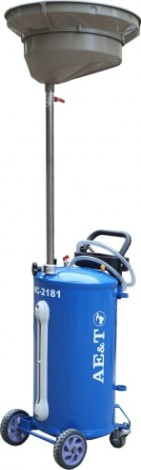 Маслосборная установка AE&T HC-2181 пневмо, объем 76 л (сбор масла)