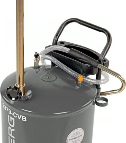 Маслосборная установка NORDBERG 2379-CVG пневматическая, 65 л (серая) [ЦБ-0007747]