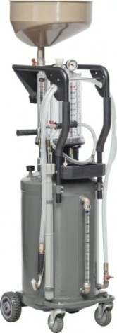 Маслосборная установка NORDBERG 2380G пневматическая, 80 л (серая) [ЦБ-0007748]