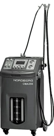 Маслосборная установка NORDBERG CMA35S для промывки и замены масла в акпп (серая) [ЦБ-0007743]