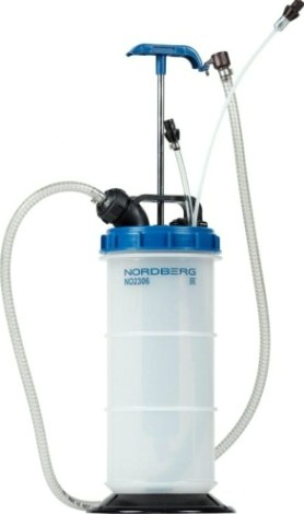 Маслосборная установка NORDBERG NO2306 с ручным приводом, 5,5 л [ЦБ-00015622]