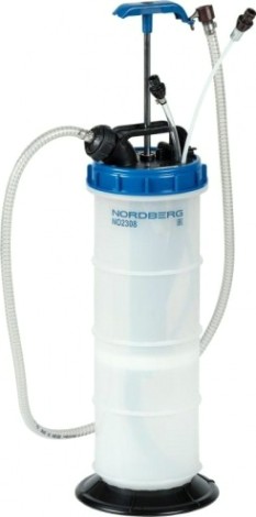 Маслосборная установка NORDBERG NO2308 с ручным приводом, 7,5 л [ЦБ-00015623]