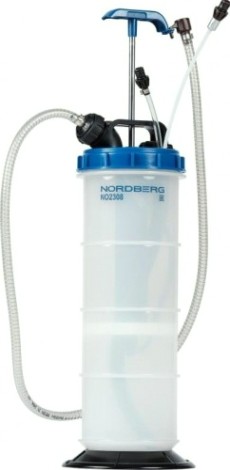 Маслосборная установка NORDBERG NO2308 с ручным приводом, 7,5 л [ЦБ-00015623]