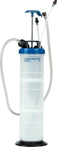Маслосборная установка NORDBERG NO2310 с ручным приводом, 9,5 л [ЦБ-00015624]