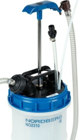 Маслосборная установка NORDBERG NO2310 с ручным приводом, 9,5 л [ЦБ-00015624]