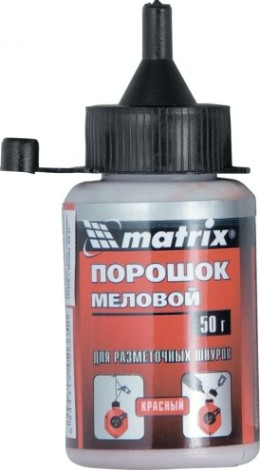 Мел для отбивки MATRIX 84858 115 гр., красный