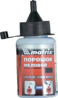 Мел для отбивки MATRIX 84861 50 гр., синий