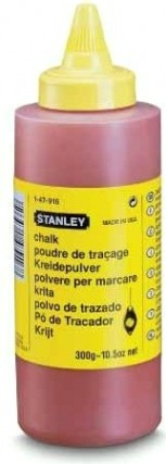 Мел для отбивки STANLEY 1-47-404 115 гр., красный Мел для отбивки STANLEY 1-47-404 115 гр., красный
