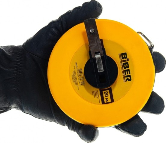 Мерная лента Biber 40 212 фиберглассовая 20м [тов-049312]