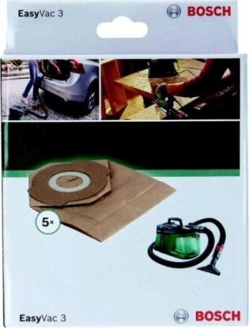 Мешок бумажный для пылесоса BOSCH VAC 3 (5шт.) [2609256F34]