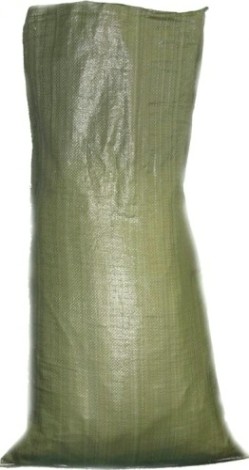 Мешок строительный 55 х 95 см для мусора полипропиленовый (зеленый) [11 470]