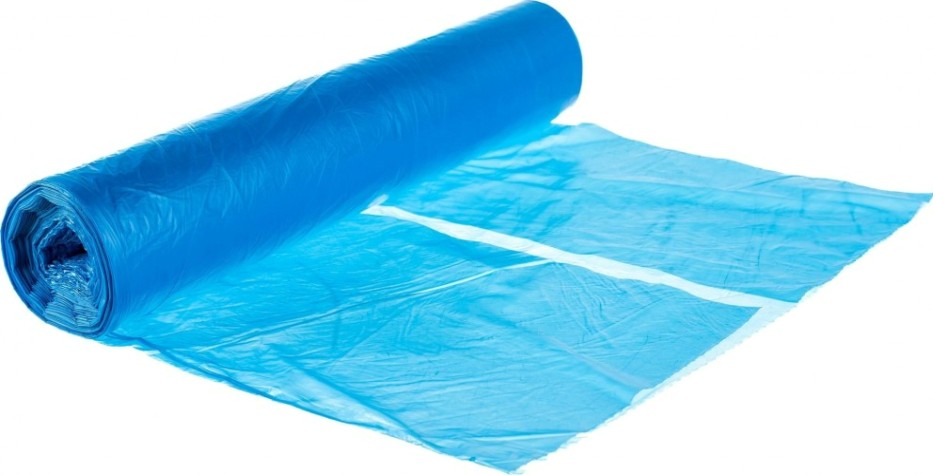 Мешок строительный STAYER Comfort мешки особопрочные для сбора мусора, голубые, 120л [39156-120]