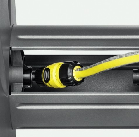 Металлическая тележка для шланга HT 80 M KARCHER 2.645-043.0 (в комплекте)
