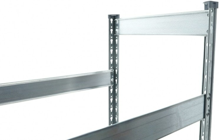 Металлический стеллаж для хранения 4 шин ПРАКТИК SB 1153х688х525 оцинкованный [S24799712258]