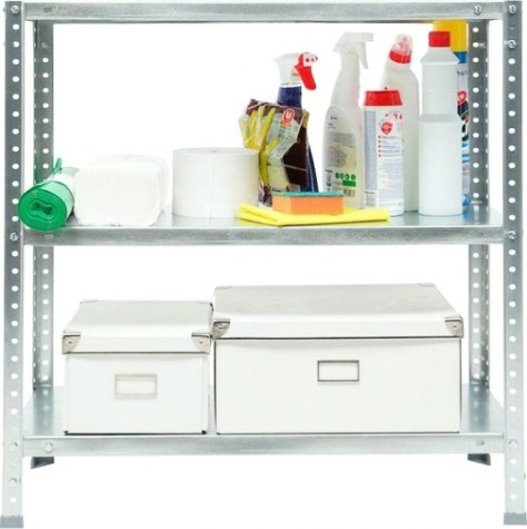 Металлический стеллаж ПРАКТИК ES75KD/75x30/3 оцинкованный [S24099023358]