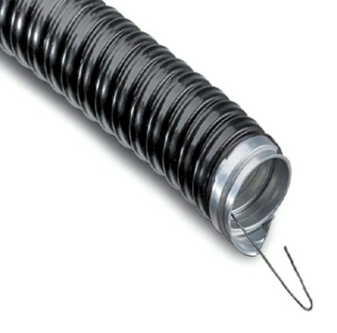 Металлорукав REXANT 28-0115-50 в ПВХ изоляции МРПИнг-15 (бухта 50 м/уп) с зондом