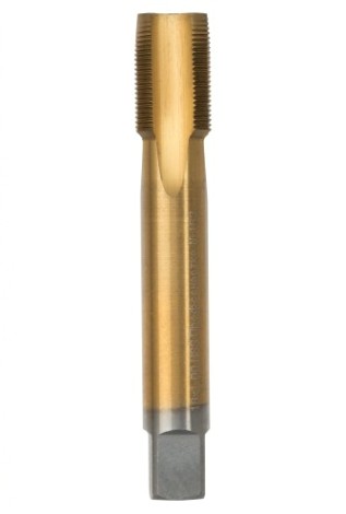 Метчик Профоснастка №123 Эксперт М22*2,5 HSS M2 TIN маш-ручн, однопроходн. (6542) [50211058]