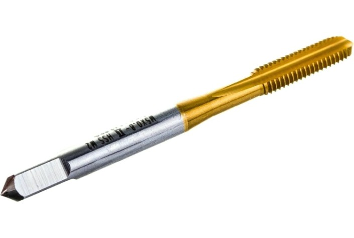 Метчик Профоснастка №133 Эксперт М3*0,5 HSS M2 TIN ГОСТ комплект 2шт. [50311003]