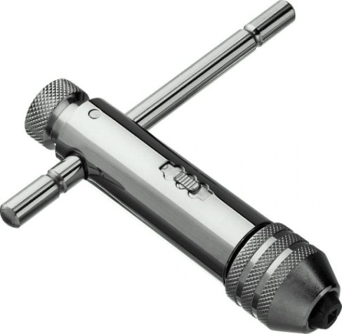 Метчикодержатель ЗУБР ПРОФЕССИОНАЛ m5- m12, с храповым механизмом и реверсом [28138-110_z01]