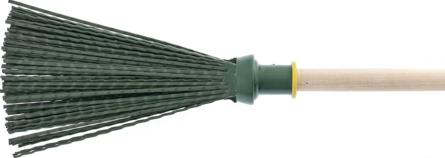 Метла полипропиленовая СИБРТЕХ круглая 160 х 300 мм, с черенком 63226 [63226]