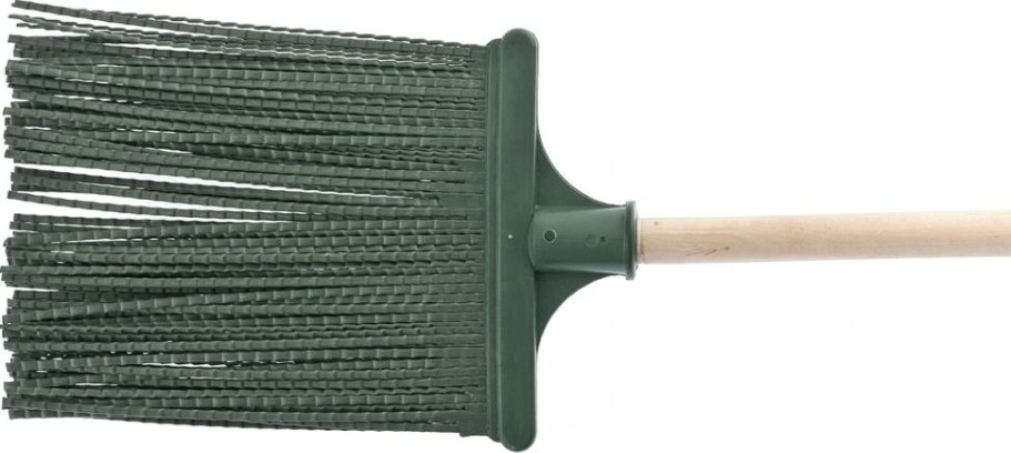 Метла полипропиленовая СИБРТЕХ плоская 195 х 265 мм, с черенком 63228 [63228]