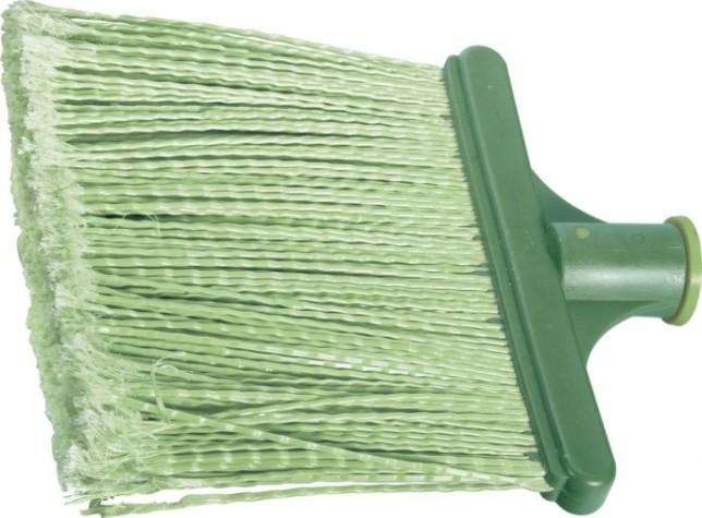 Метла полипропиленовая СИБРТЕХ плоская, распушеная 240 х 160 мм 63209 [63209]