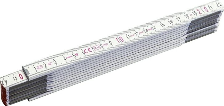 Метр складной, деревянный STABILA тип 1607 2,0 м х 16 мм [01134]