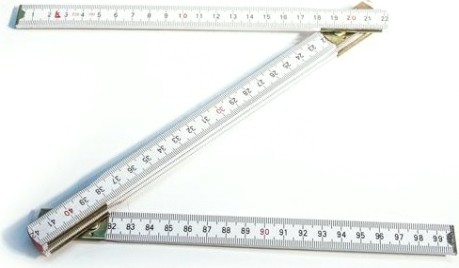 Метр складной КАЛИБРОН 1.0 м (деревянный) [116535]