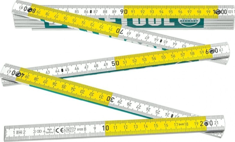 Метр складной KRAFTOOL PRO-90 деревянный 2 м [34726]