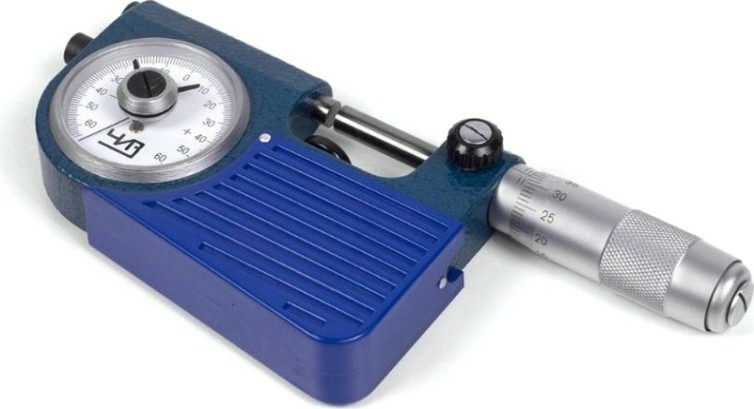 Микрометр ЧИЗ рычажный МР- 25 0,001 +/-65 ЧИЗ [297561]