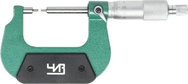 Микрометр ЧИЗ с мал.изм.губ. МК-МП- 25 0.01 ЧИЗ [51118]