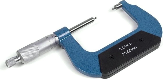 Микрометр ЧИЗ с мал.изм.губ. МК-МП- 50 0.01 ЧИЗ [51119]