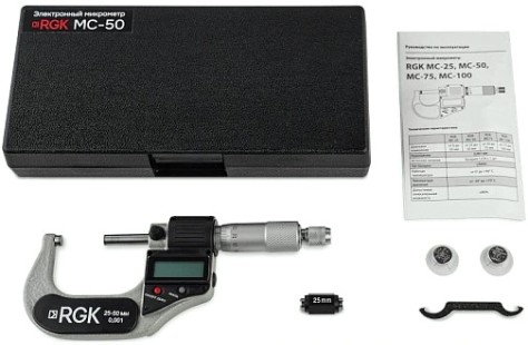 Микрометр цифровой RGK MC-50 [757034]
