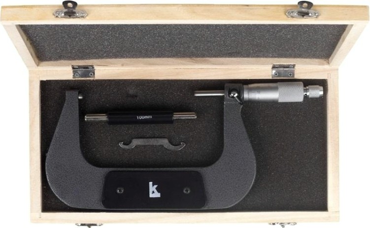 Микрометр КАЛИБРОН гладкий МК 75-100 0.01 1 кл. точности Калиброн [70411]