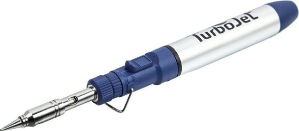 Микропаяльник газовый TurboJet TJ200-B с насадкой и подставкой, 137 Вт