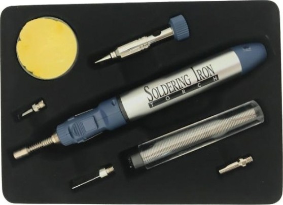 Микропаяльник газовый в наборе TurboJet TJ150-B 256 Вт Микропаяльник газовый в наборе TurboJet TJ150-B 256 Вт