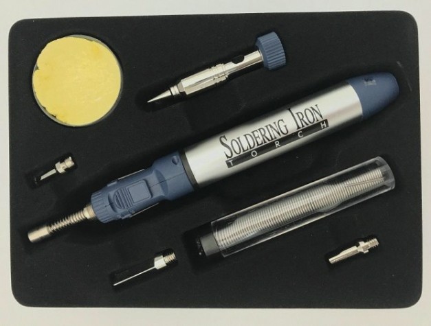 Микропаяльник газовый в наборе TurboJet TJ250-B 137 Вт