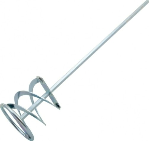 Миксер Denzel 848 447 80х400 мм,оцинкованный,шестигранный хвостовик 8 мм [848447]