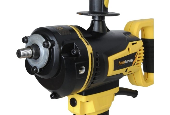 Миксер строительный сетевой HANSKONNER HDM2014E Миксер строительный сетевой HANSKONNER HDM2014E