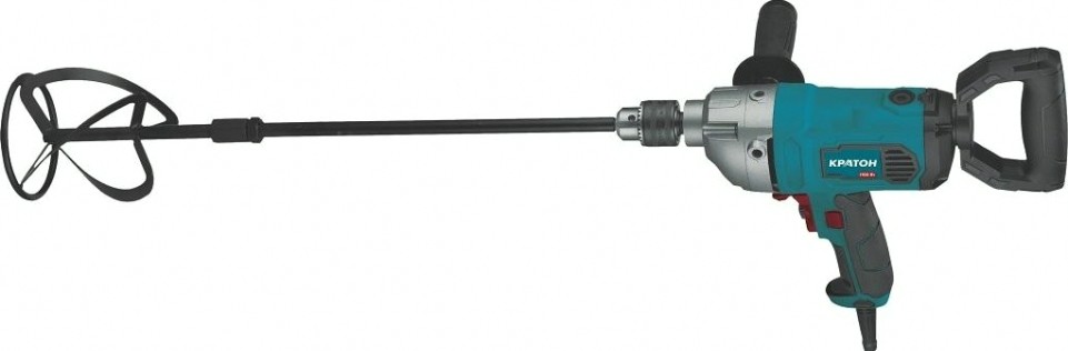 Миксер строительный сетевой КРАТОН DM-1100/16 низкооборотистая [3 02 01 032]