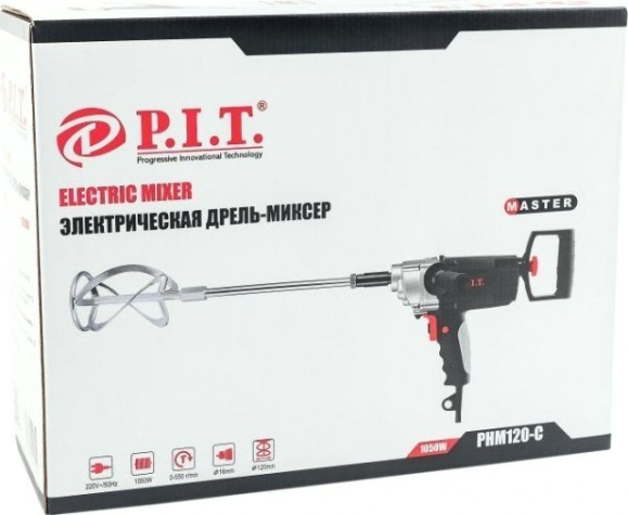 Миксер строительный сетевой P.i.t. PHM120-C