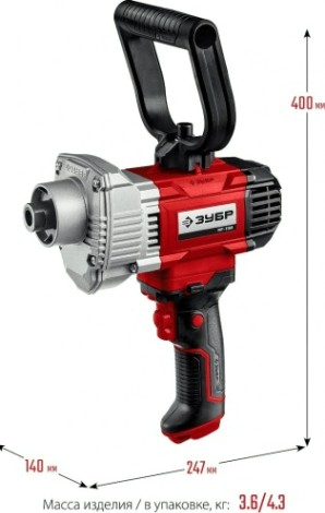 Миксер строительный сетевой ЗУБР МР-1100 Миксер строительный сетевой ЗУБР МР-1100