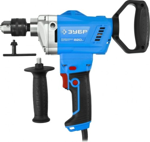 Миксер строительный сетевой ЗУБР ЗДМ-820 РМ с реверсом Профессионал